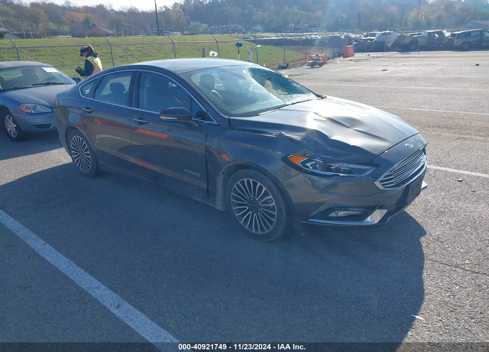 2018 FORD FUSION HYBRID TITANIUM VIN: 3FA6P0RU9JR120754