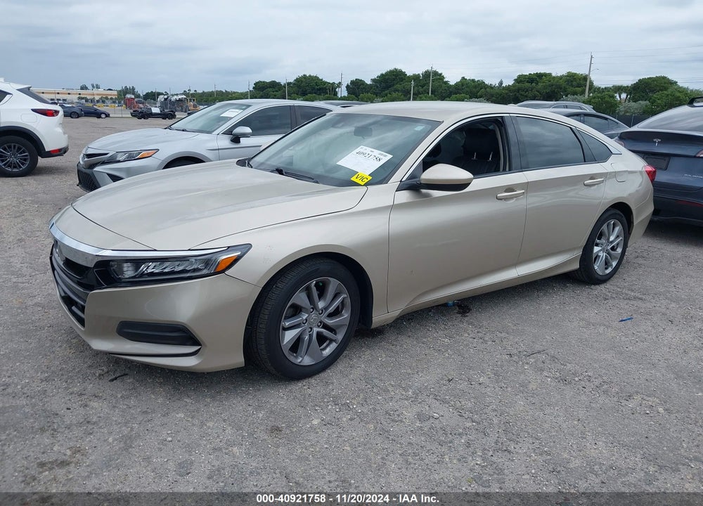 2018 HONDA ACCORD LX VIN: 1HGCV1F16JA025020