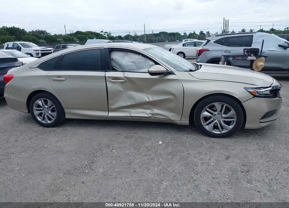 2018 HONDA ACCORD LX VIN: 1HGCV1F16JA025020