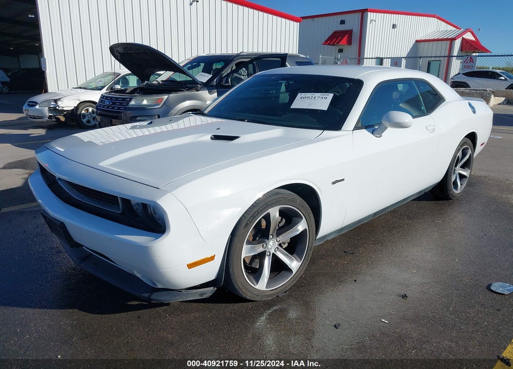 2014 DODGE CHALLENGER R/T 100TH ANNIVERSARY APPEARANCE GROUP VIN: 2C3CDYBT1EH274094