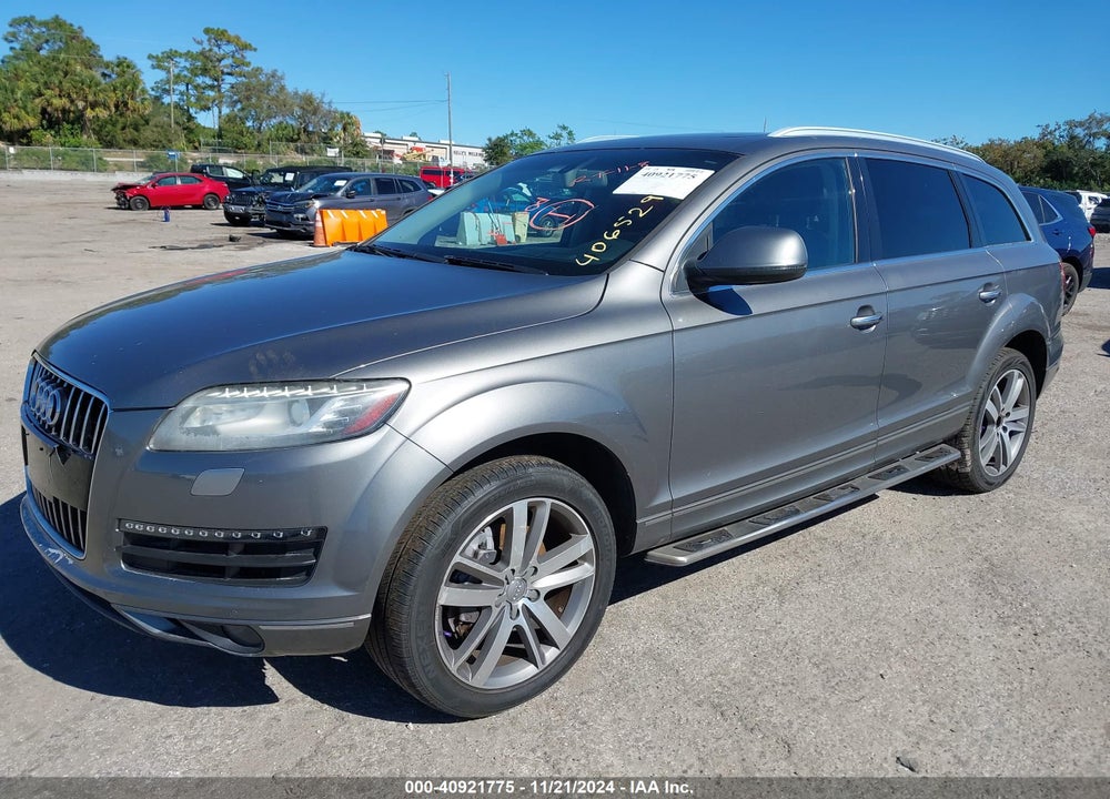 2013 AUDI Q7 3.0T PREMIUM VIN: WA1LGAFE8DD015422