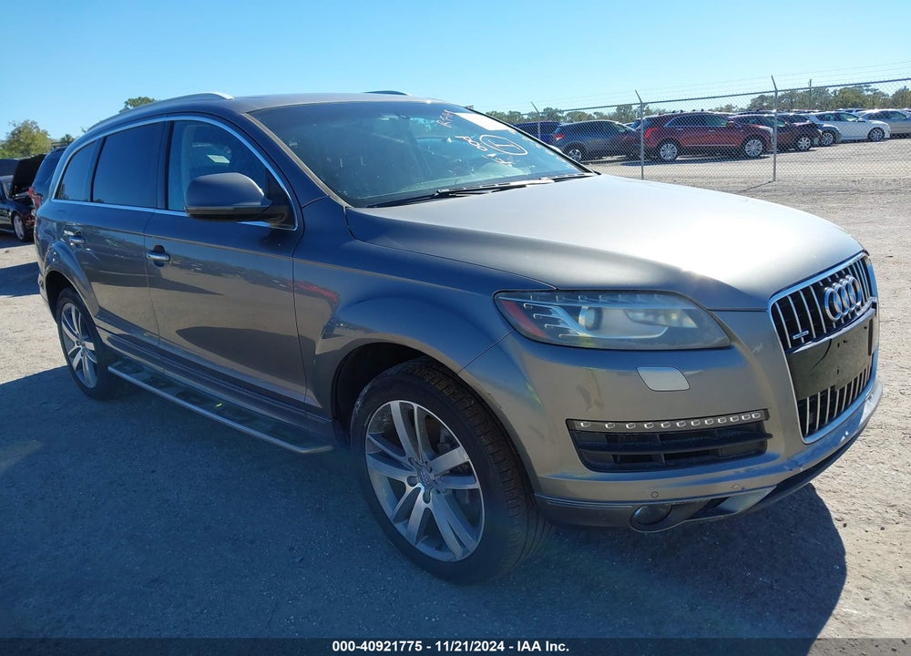2013 AUDI Q7 3.0T PREMIUM VIN: WA1LGAFE8DD015422