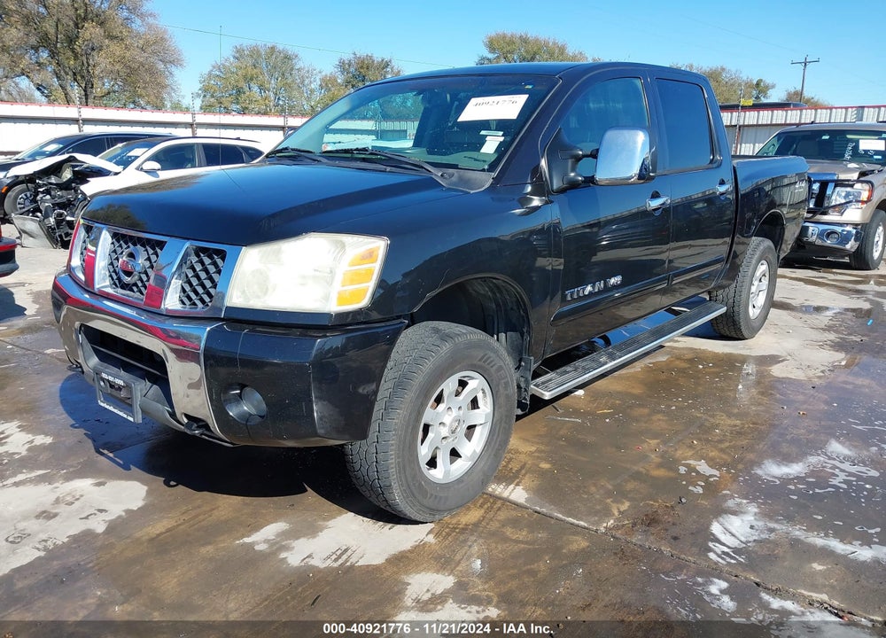 2007 NISSAN TITAN LE VIN: 1N6AA07B37N220252