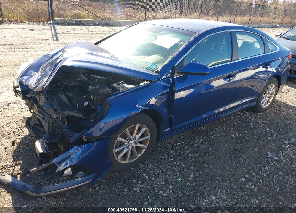 2018 HYUNDAI SONATA SE VIN: 5NPE24AF9JH599382