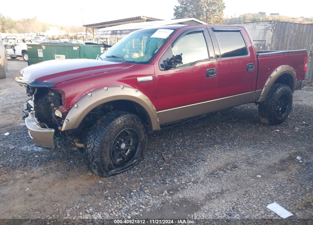 2004 FORD F-150 FX4/LARIAT/XLT VIN: 1FTPW14544KB44489
