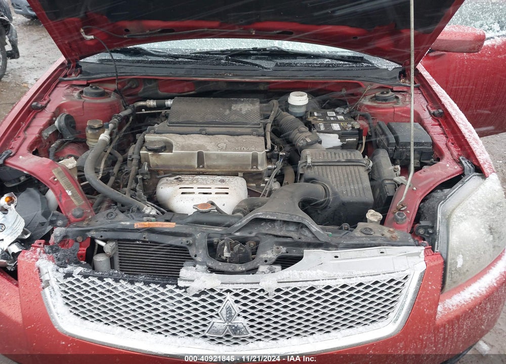 2010 MITSUBISHI GALANT FE VIN: 4A32B2FFXAE008781