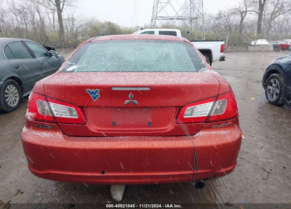 2010 MITSUBISHI GALANT FE VIN: 4A32B2FFXAE008781