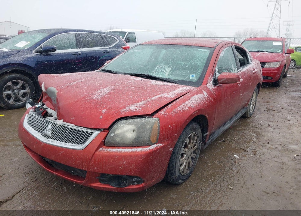 2010 MITSUBISHI GALANT FE VIN: 4A32B2FFXAE008781