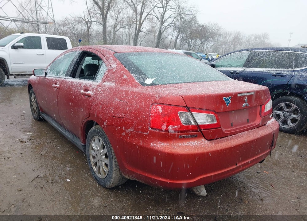 2010 MITSUBISHI GALANT FE VIN: 4A32B2FFXAE008781