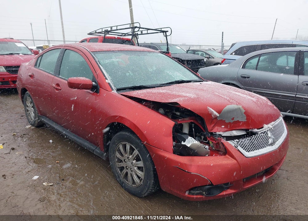 2010 MITSUBISHI GALANT FE VIN: 4A32B2FFXAE008781