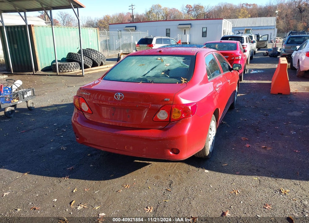 2010 TOYOTA COROLLA LE VIN: 2T1BU4EE5AC393137