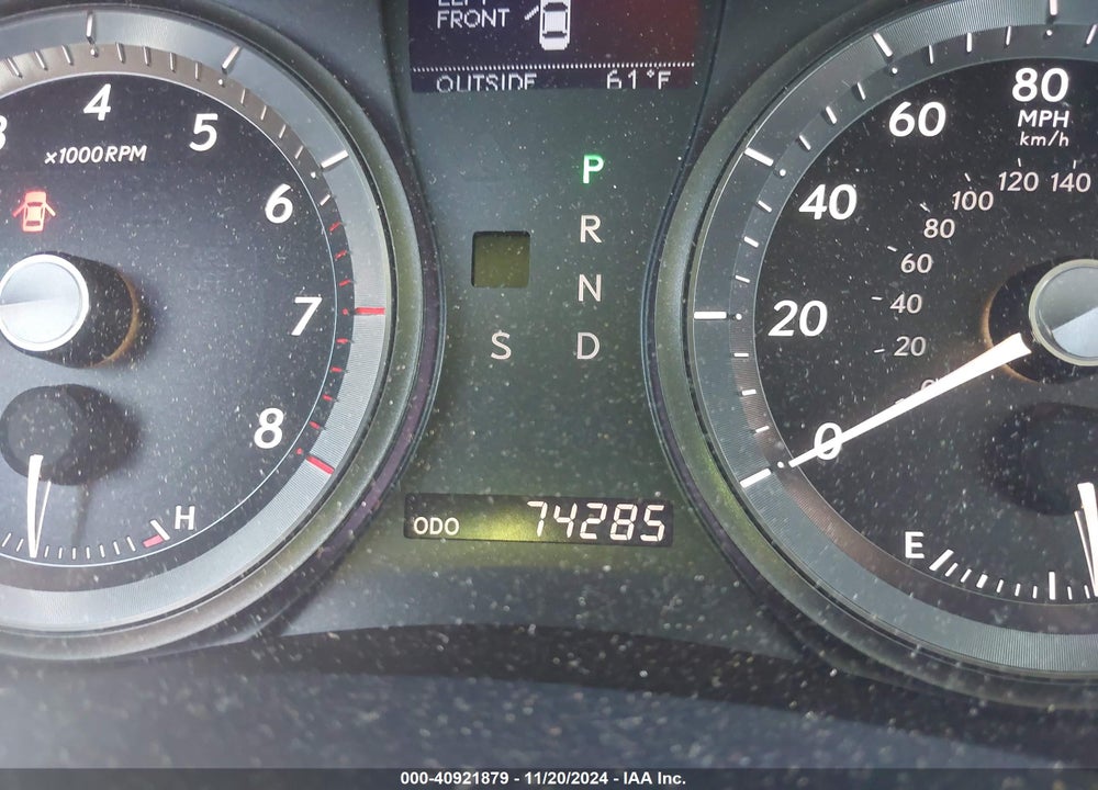 2007 LEXUS ES 350 VIN: JTHBJ46G572078465