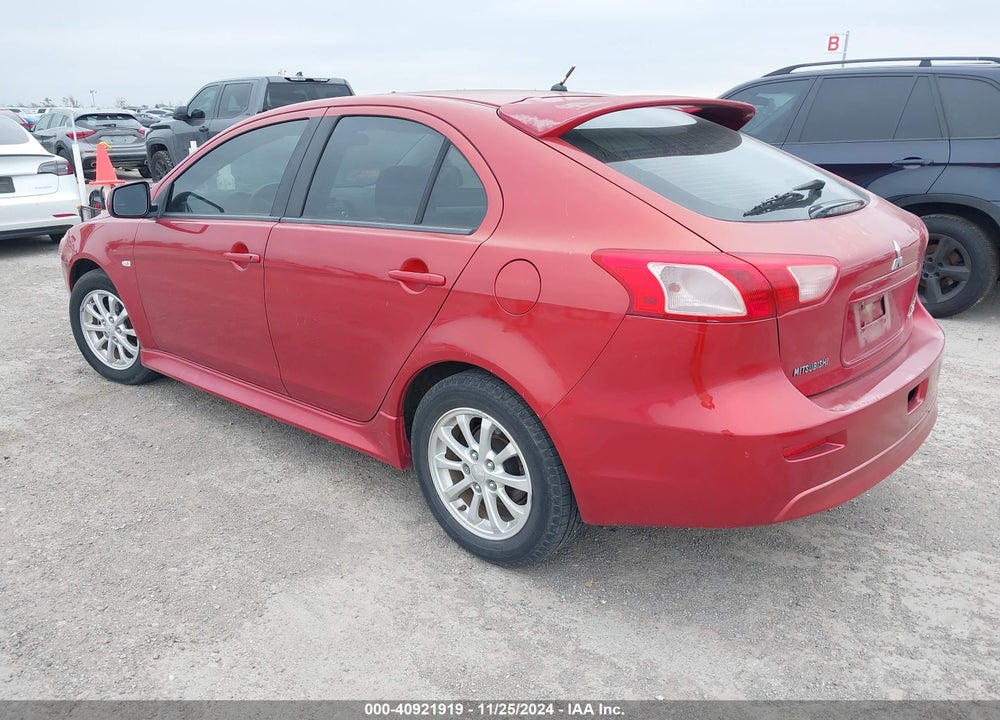 2012 MITSUBISHI LANCER SPORTBACK ES VIN: JA32X2HU3CU013179
