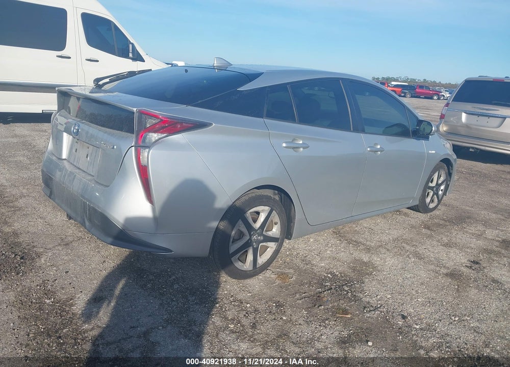 2016 TOYOTA PRIUS FOUR TOURING VIN: JTDKARFU5G3029247