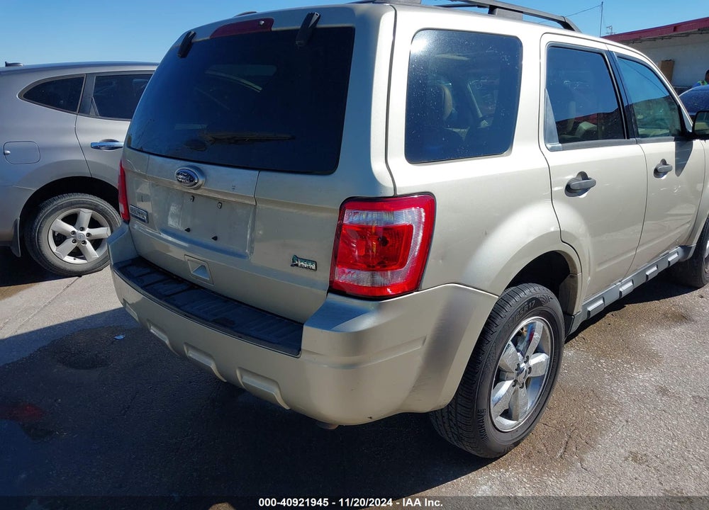 2011 FORD ESCAPE XLT VIN: 1FMCU0DG7BKB59254