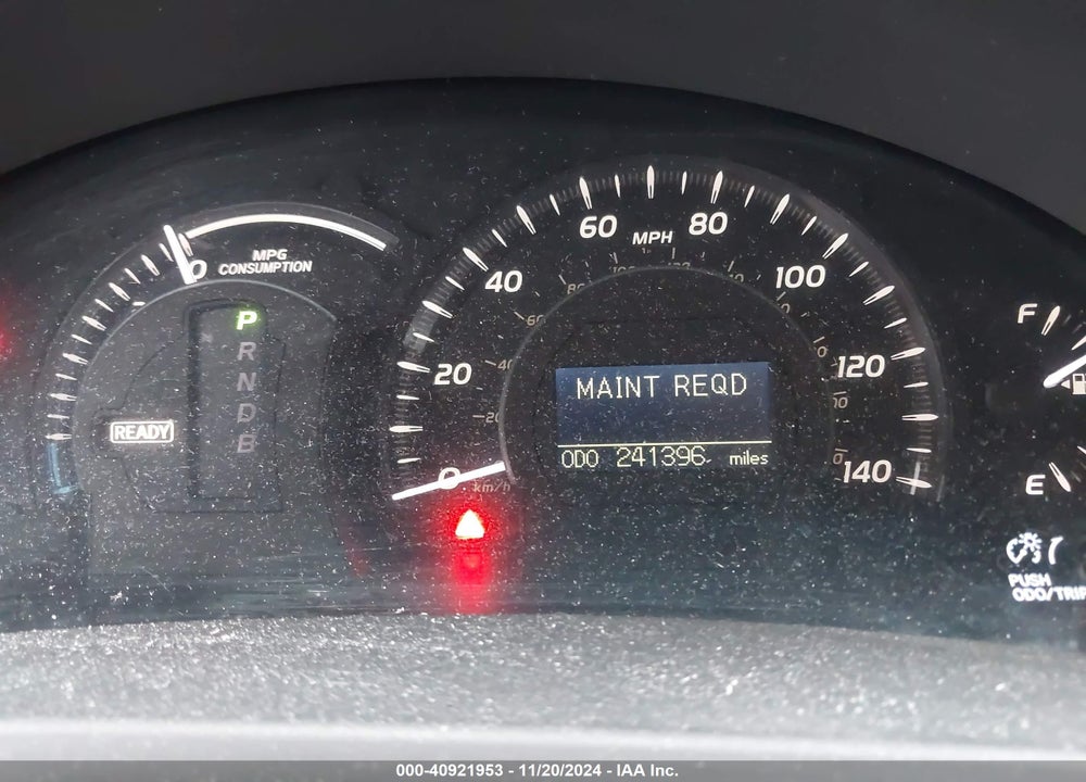 2009 TOYOTA CAMRY HYBRID VIN: 4T1BB46K19U062673