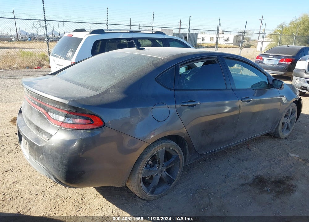 2014 DODGE DART SXT VIN: 1C3CDFBB1ED919139