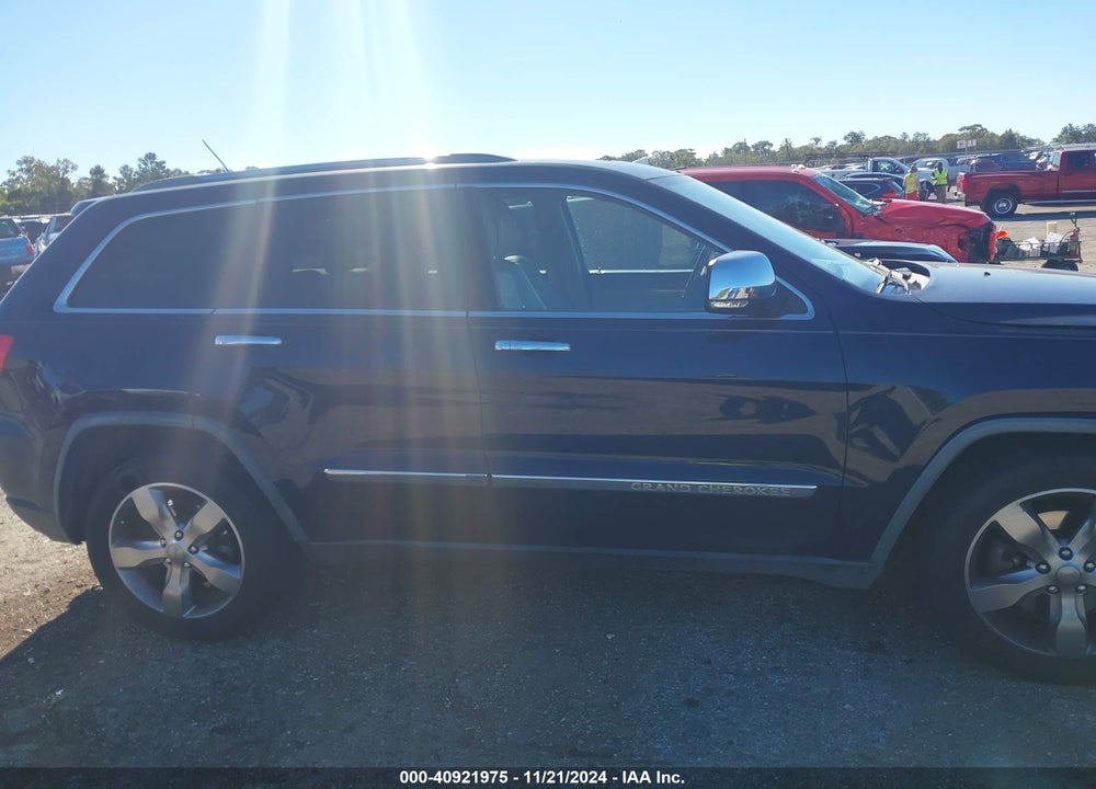2012 JEEP GRAND CHEROKEE OVERLAND VIN: 1C4RJFCT5CC226941