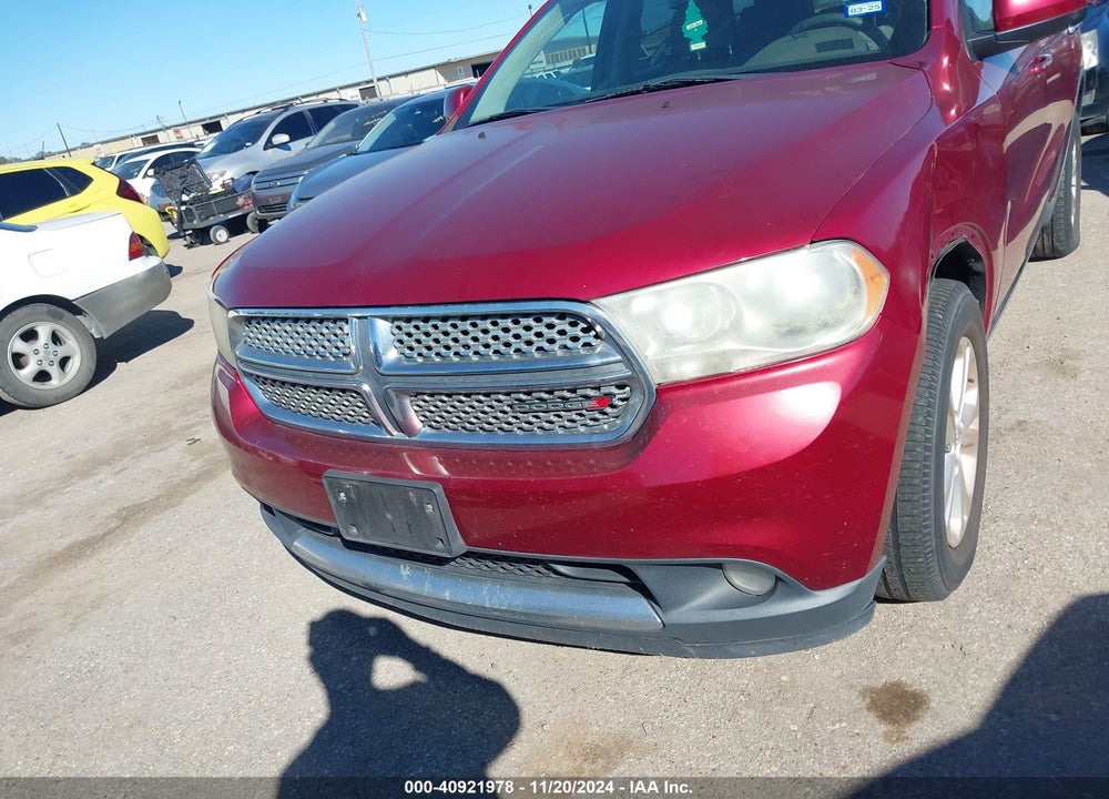 2013 DODGE DURANGO SXT VIN: 1C4RDHAG1DC584466