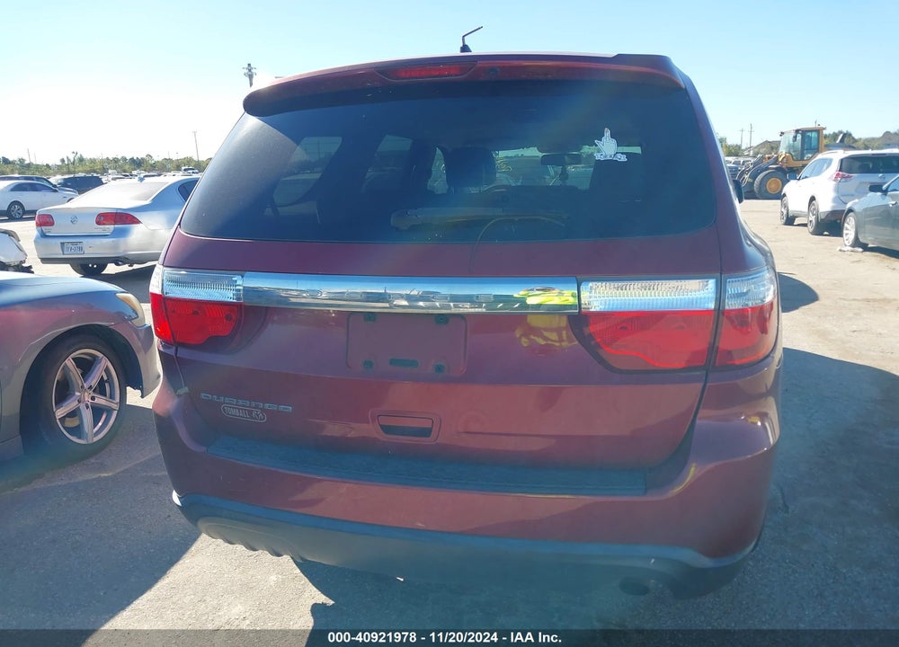 2013 DODGE DURANGO SXT VIN: 1C4RDHAG1DC584466