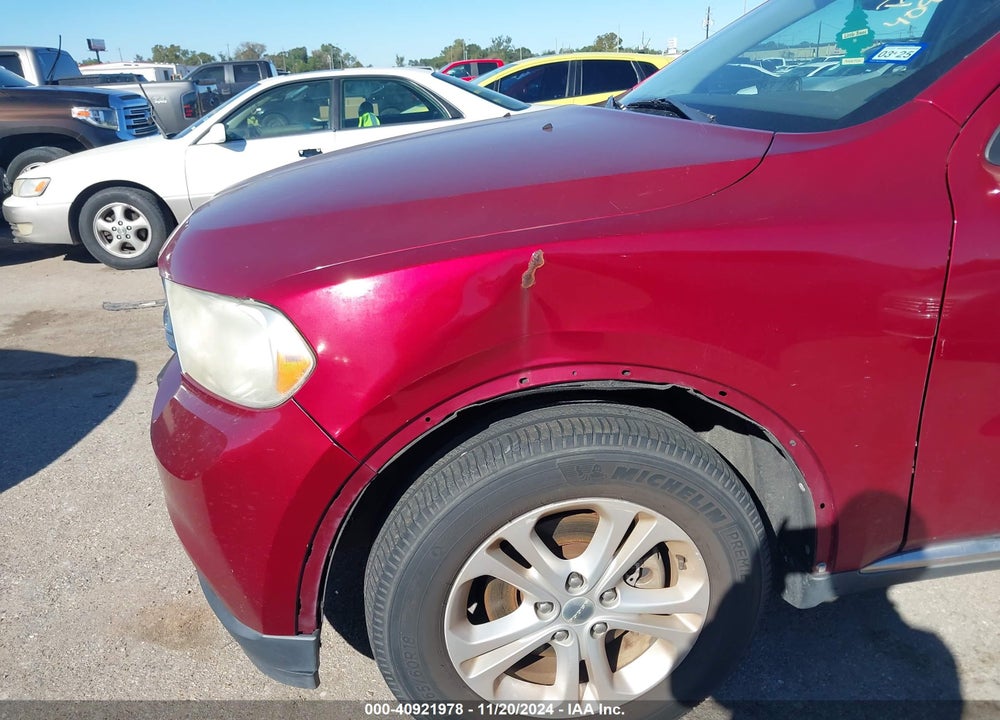 2013 DODGE DURANGO SXT VIN: 1C4RDHAG1DC584466