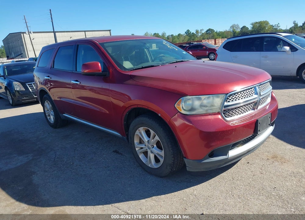 2013 DODGE DURANGO SXT VIN: 1C4RDHAG1DC584466