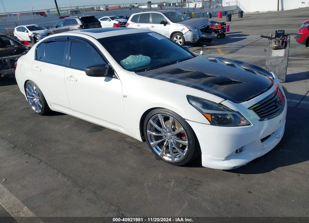 2013 INFINITI G37X VIN: JN1CV6AR7DM750270