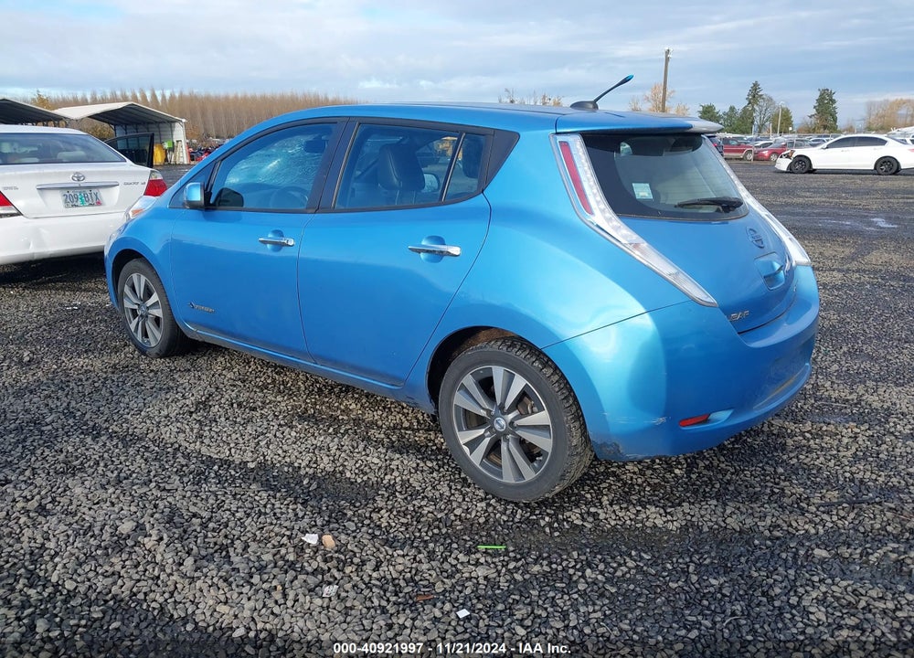 2013 NISSAN LEAF SL VIN: 1N4AZ0CP0DC424095