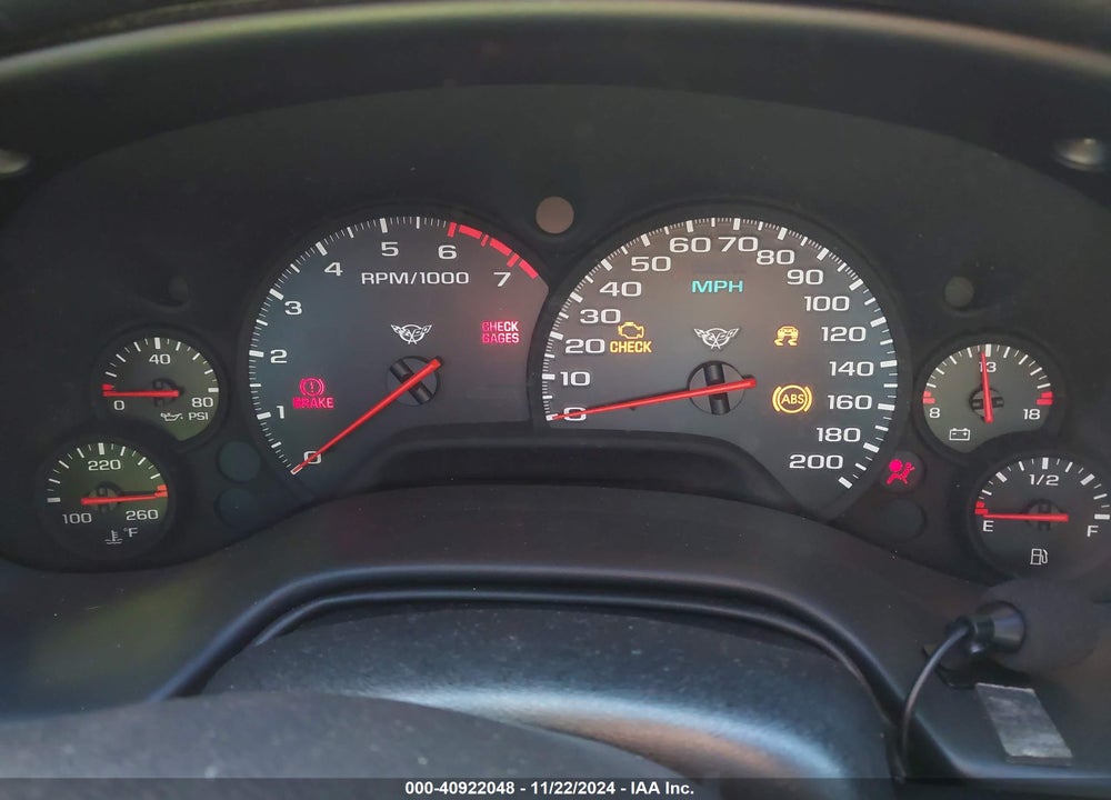 1999 CHEVROLET CORVETTE VIN: 1G1YY32G3X5132487