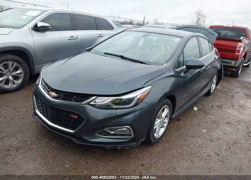 2017 CHEVROLET CRUZE LT AUTO VIN: 1G1BE5SM3H7272741