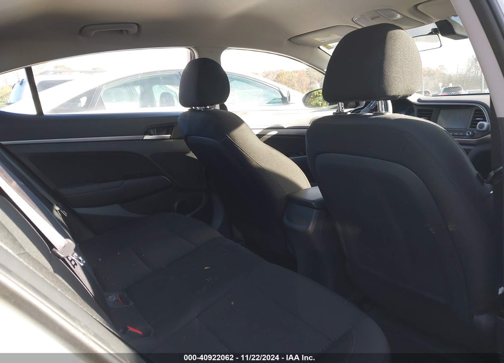 2019 HYUNDAI ELANTRA SEL VIN: 5NPD84LF8KH491781