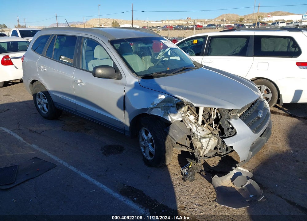 2008 HYUNDAI SANTA FE GLS VIN: 5NMSG73D98H156464