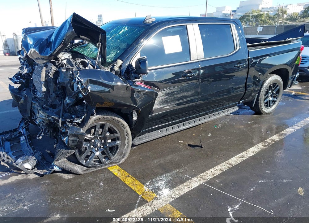 2022 CHEVROLET SILVERADO VIN: 3GCUDEET4NG675231
