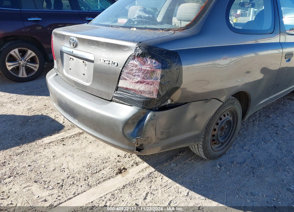 2003 TOYOTA ECHO VIN: JTDAT123730307758