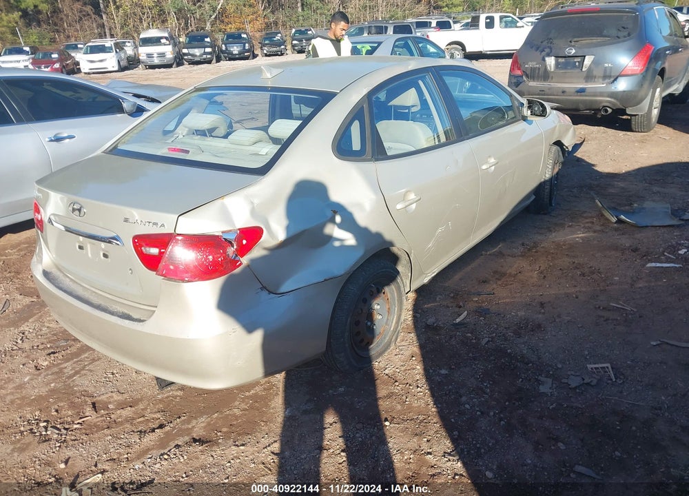 2010 HYUNDAI ELANTRA VIN: KMHDU4AD1AU837294