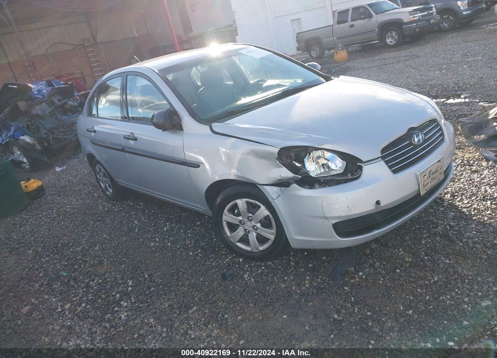 2009 HYUNDAI ACCENT GLS VIN: KMHCM46C99U291156