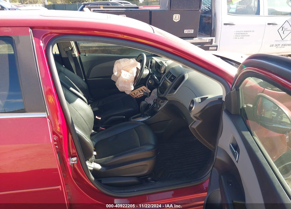 2013 CHEVROLET SONIC LTZ AUTO VIN: 1G1JE5SBXD4155518
