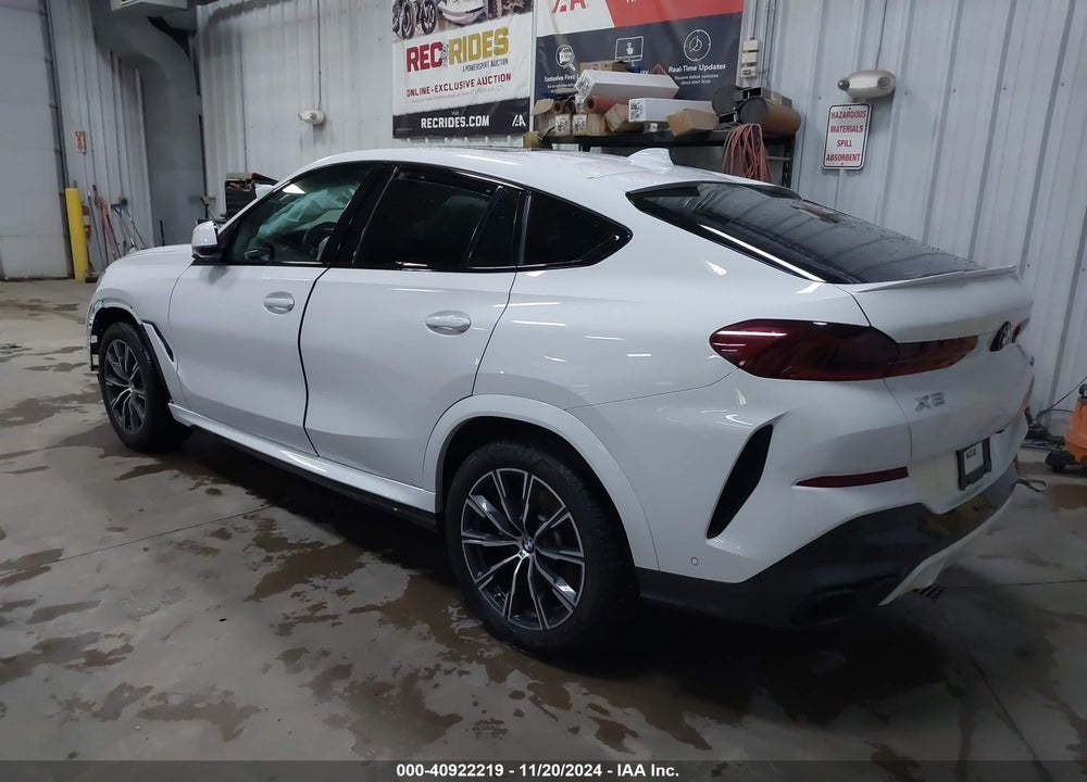 2022 BMW X6 XDRIVE40I VIN: 5UXCY6C09N9K31324