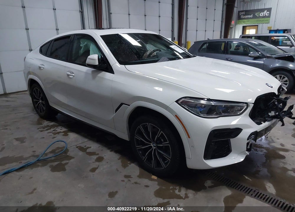 2022 BMW X6 XDRIVE40I VIN: 5UXCY6C09N9K31324