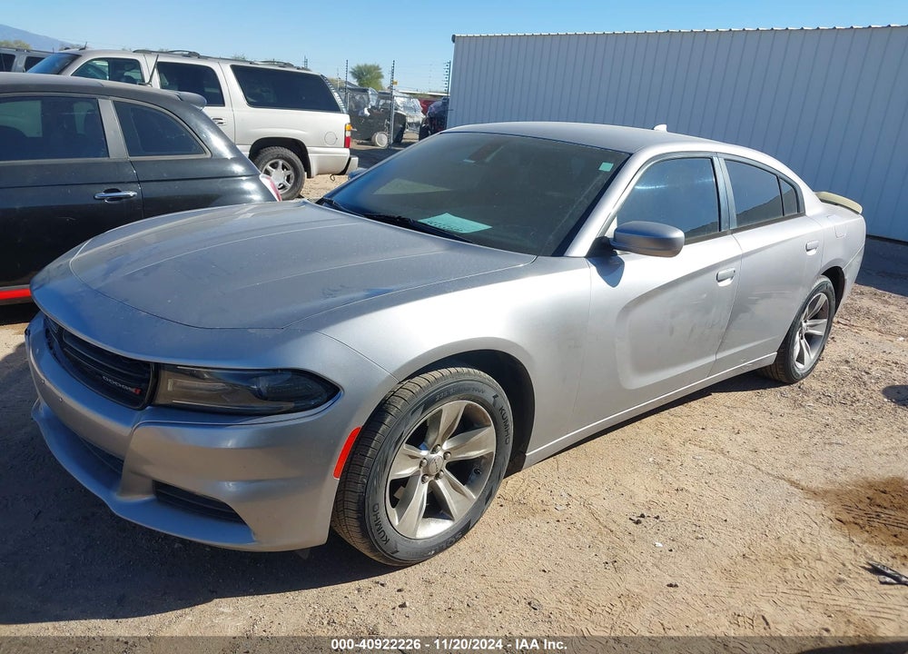 2015 DODGE CHARGER SXT VIN: 2C3CDXHG9FH789639