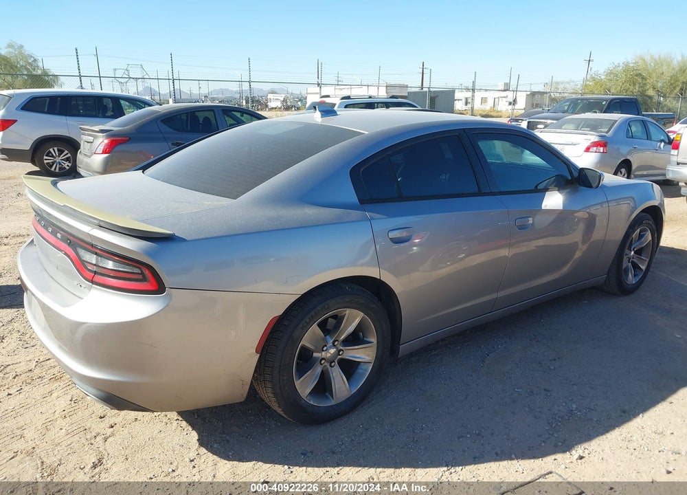 2015 DODGE CHARGER SXT VIN: 2C3CDXHG9FH789639