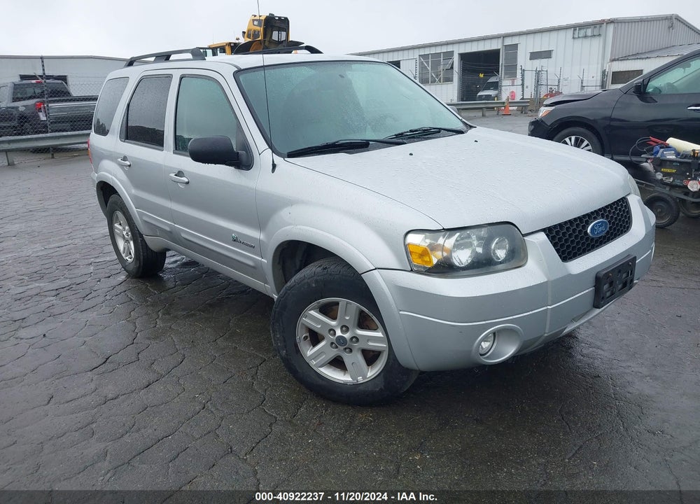 2007 FORD ESCAPE HYBRID VIN: 1FMCU49H27KA61877