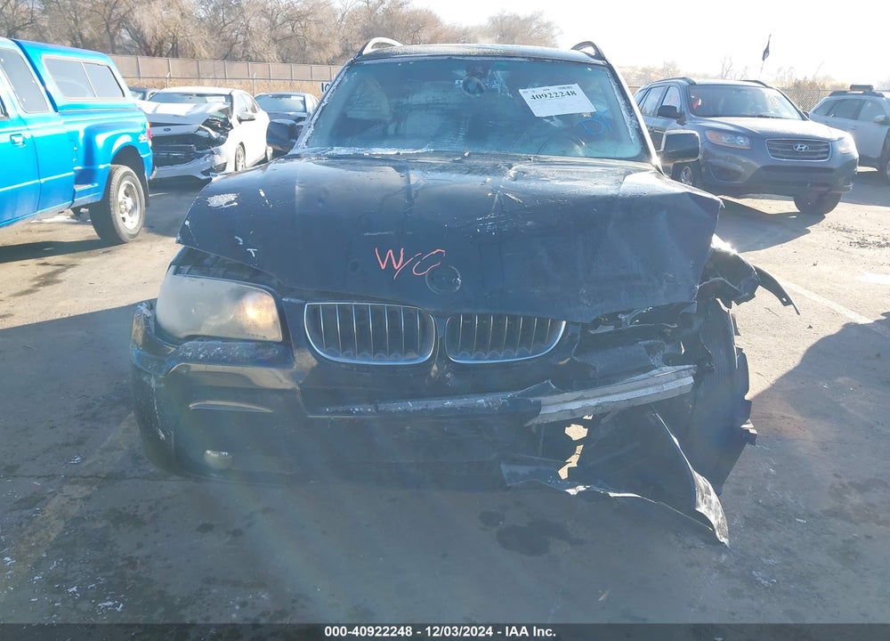 2006 BMW X3 3.0I VIN: WBXPA93406WG81383
