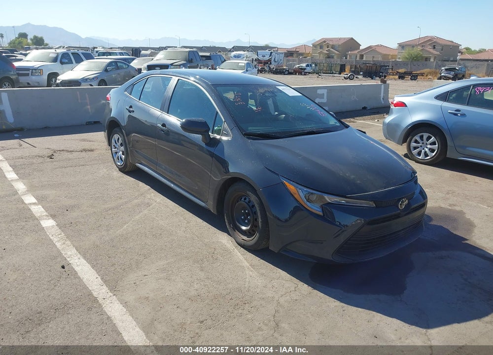 2024 TOYOTA COROLLA LE VIN: 5YFB4MDE5RP166446