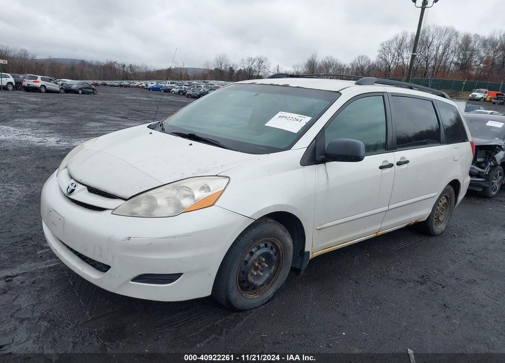 2007 TOYOTA SIENNA CE VIN: 5TDZK29C07S004390