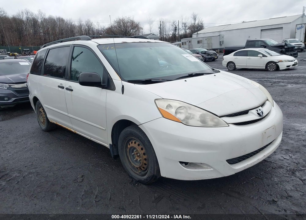 2007 TOYOTA SIENNA CE VIN: 5TDZK29C07S004390