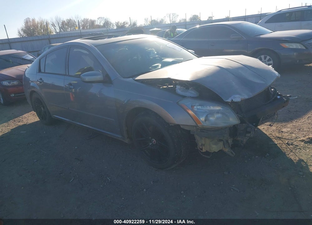 2008 NISSAN MAXIMA 3.5 SE VIN: 1N4BA41E58C829413