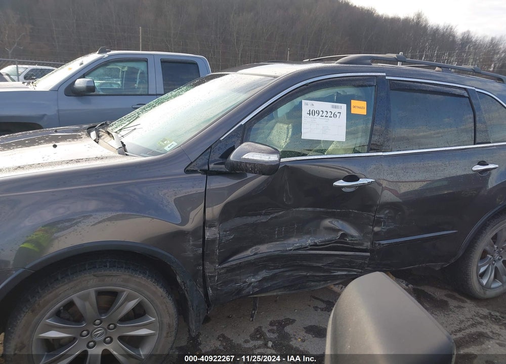 2011 ACURA MDX ADVANCE PACKAGE VIN: 2HNYD2H58BH550655