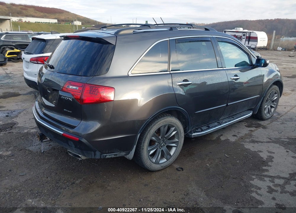 2011 ACURA MDX ADVANCE PACKAGE VIN: 2HNYD2H58BH550655