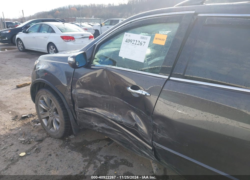 2011 ACURA MDX ADVANCE PACKAGE VIN: 2HNYD2H58BH550655
